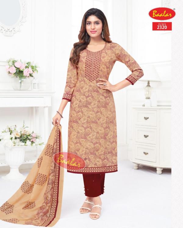 Baalar Zaara Vol-13 Cotton Designer Exclusive Dress Material